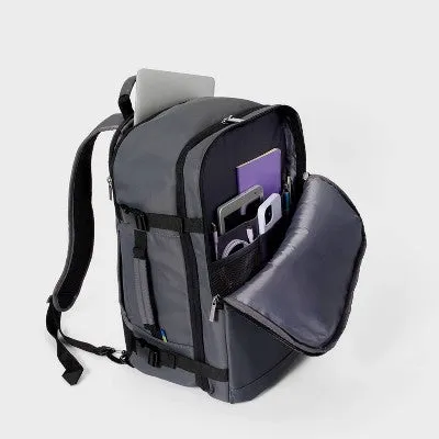 35L Travel 19.25" Backpack Gray - Open Story