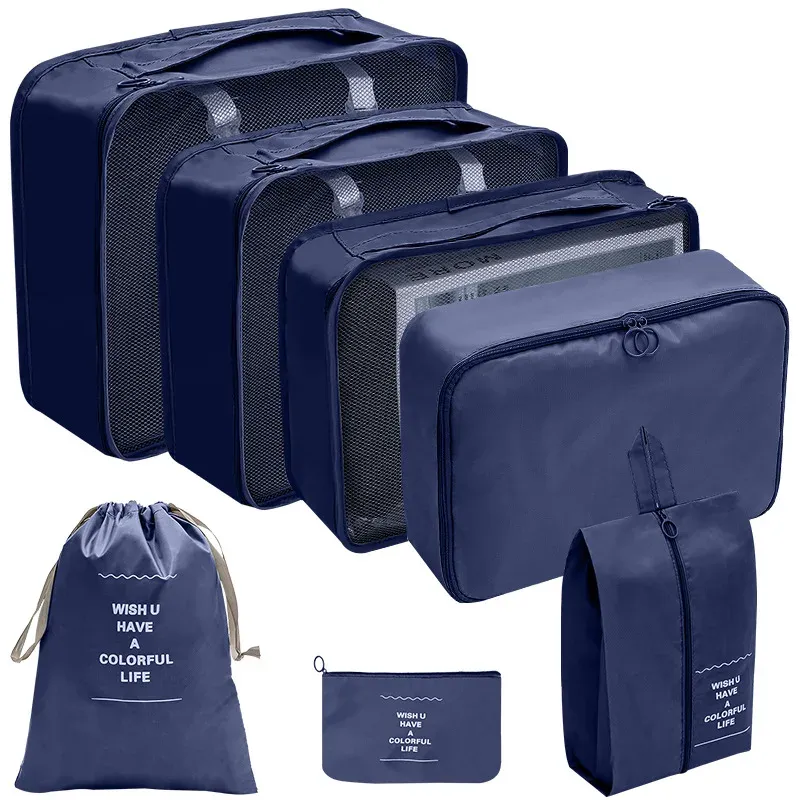 7-Piece Travel Organizer Set – Streamline Your Packing with Ease