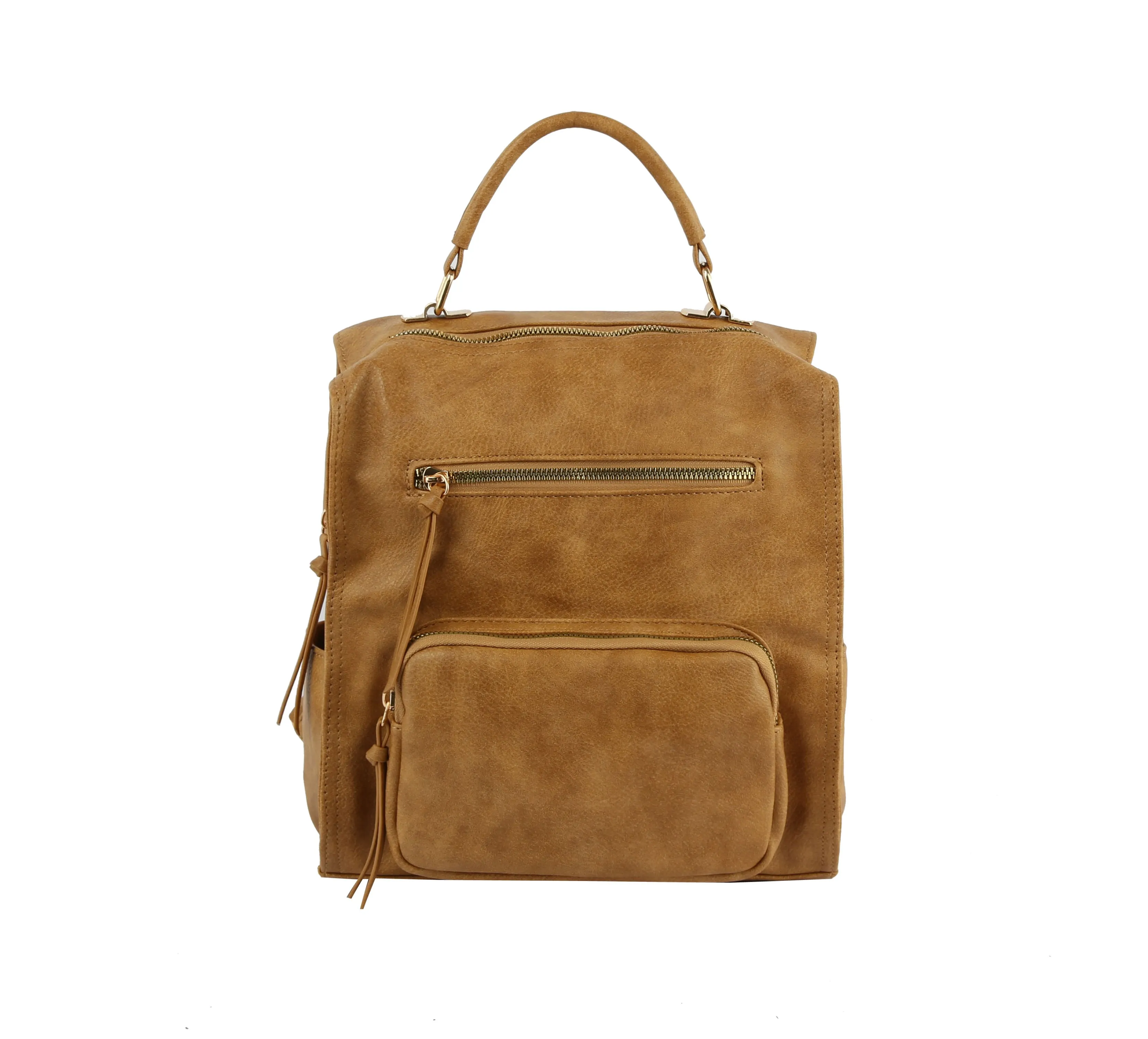 backpack convertible to shoulder bag , multiple pocket