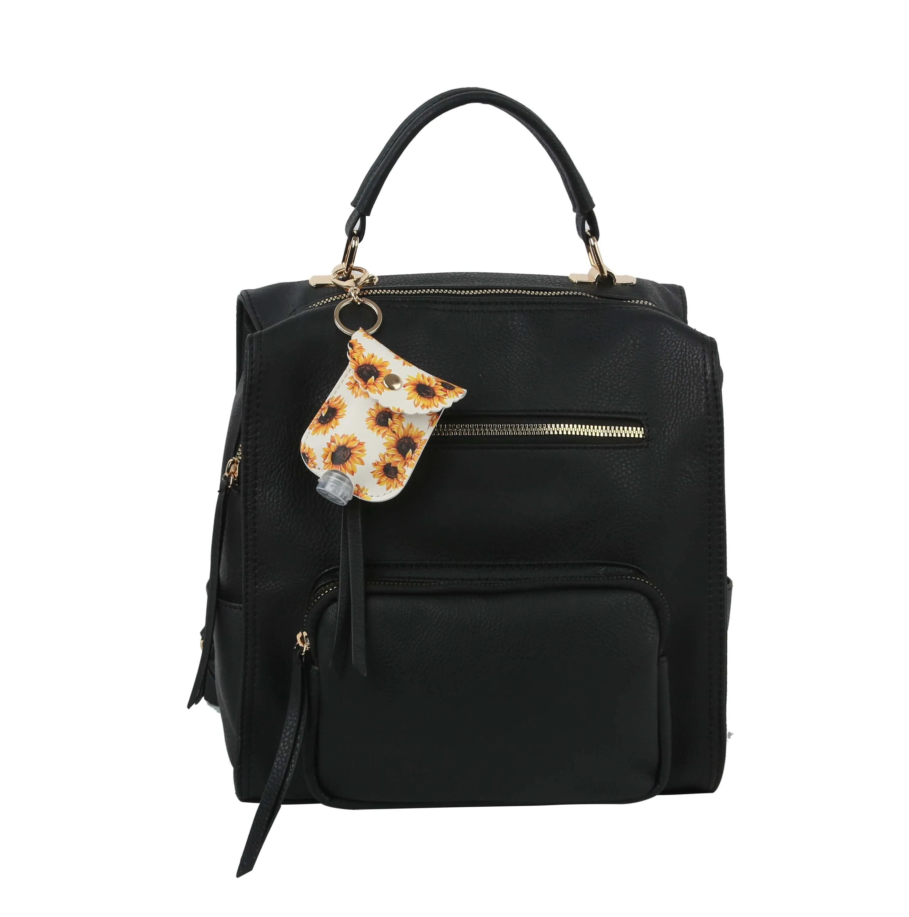 backpack convertible to shoulder bag , multiple pocket