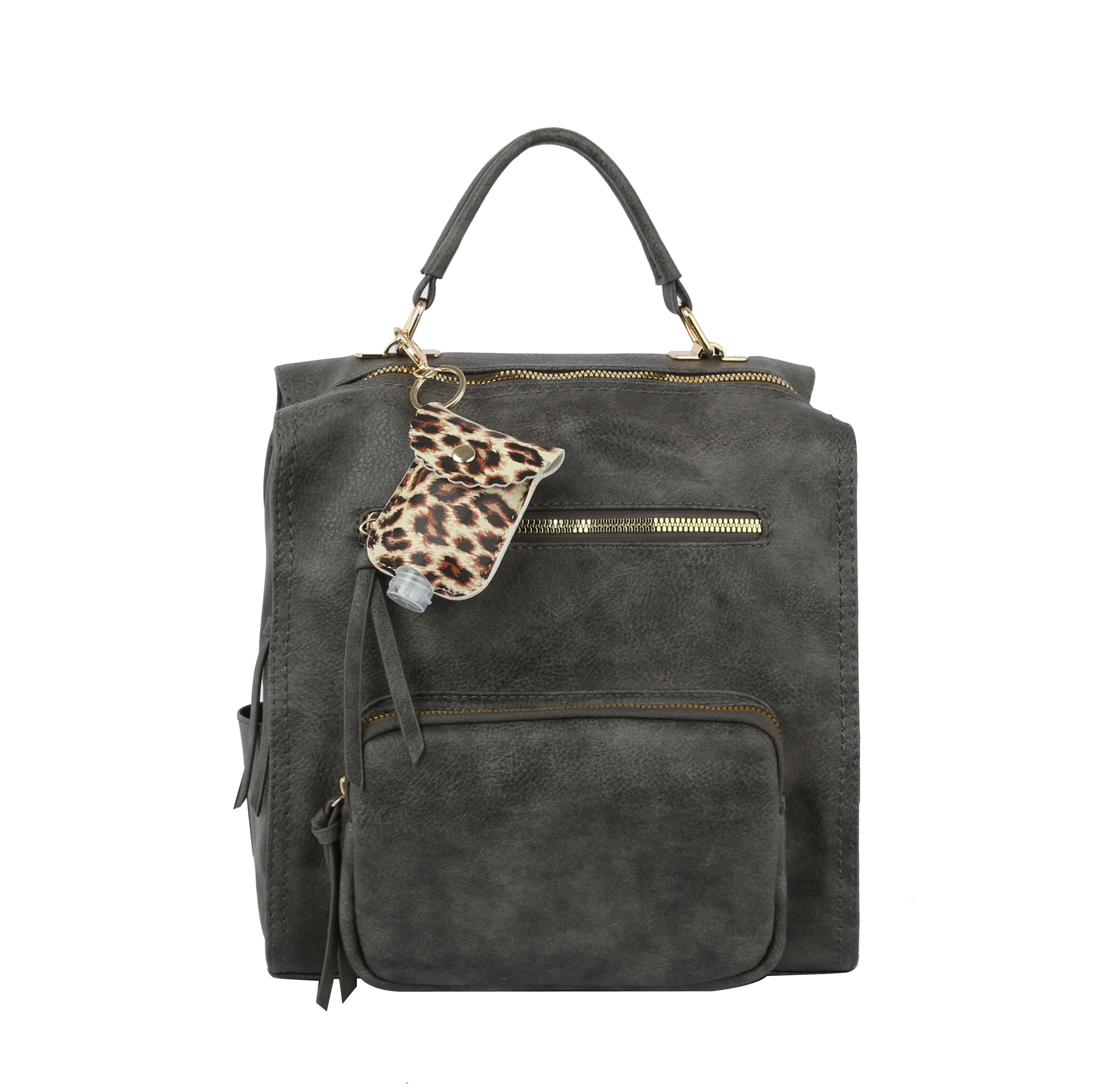 backpack convertible to shoulder bag , multiple pocket