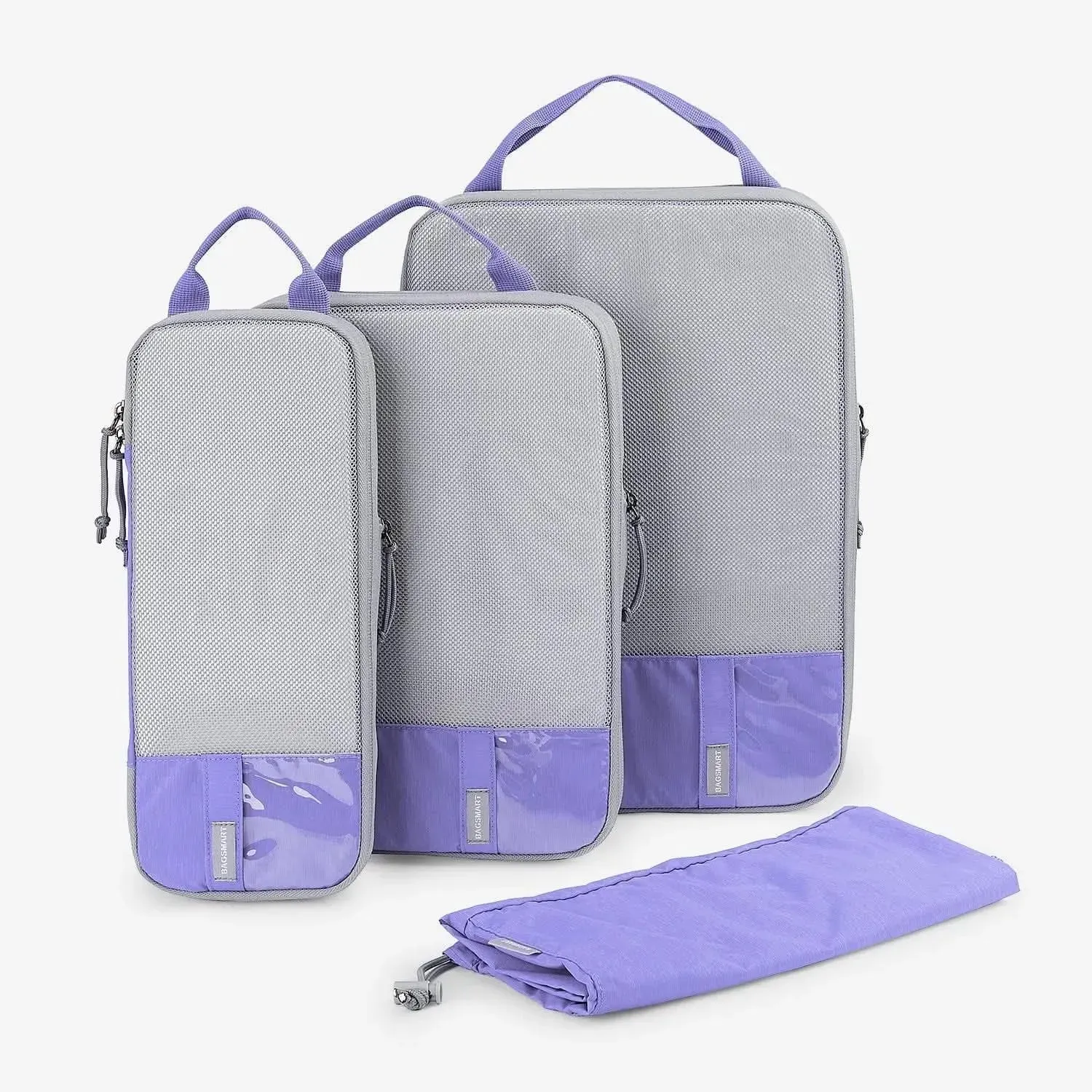 Bagsmart Compression Packing Cubes Part of Faro Travel Set