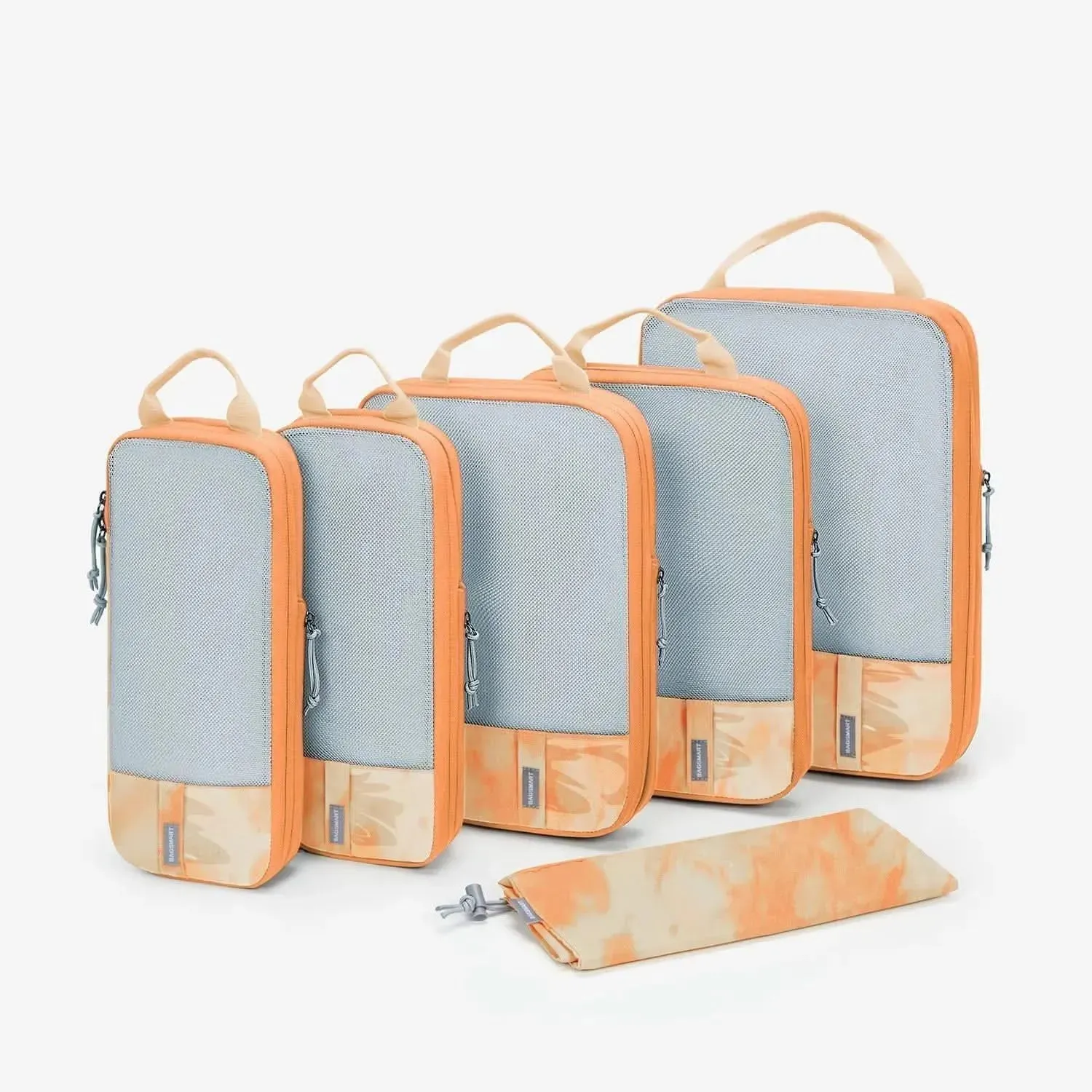Bagsmart Compression Packing Cubes Part of Faro Travel Set