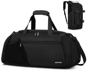 BECOJADDE Gym Bag for Men Women, 45L Large Gym Backpack Multiple Pockets Sport Duffle Bags with Shoe & Wet Compartment for Workout Travel Weekend Overnight, Green