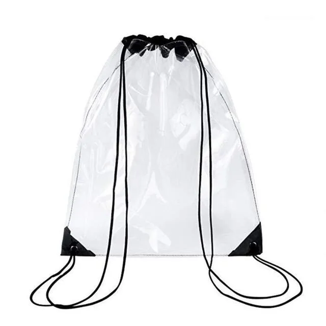 Clear Drawstring Backpack