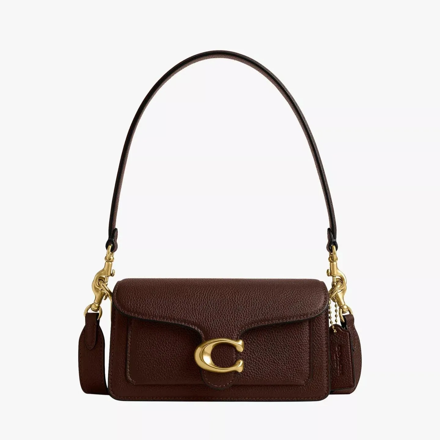Coach Tabby 20 Leather Shoulder Bag In Maple
