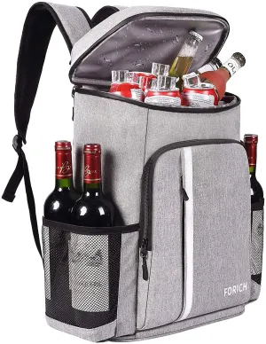 Copy WideBundle of Backpack Cooler Leakproof Insulated Waterproof Backpack Cooler Bag, Lightweight Soft Beach Cooler Backpack for Men Women to Work Lunch Picnics Camping Hiking, 30 Cans