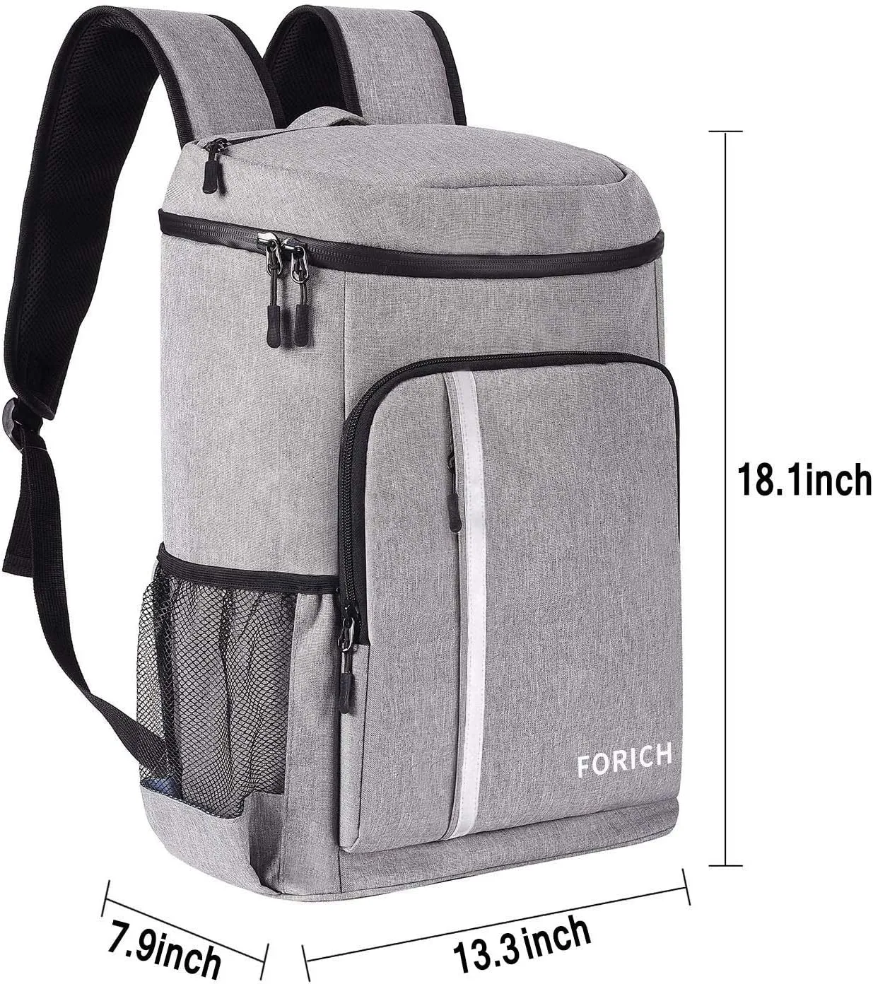 Copy WideBundle of Backpack Cooler Leakproof Insulated Waterproof Backpack Cooler Bag, Lightweight Soft Beach Cooler Backpack for Men Women to Work Lunch Picnics Camping Hiking, 30 Cans