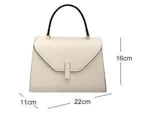 European Style Vegan Leather Handbag - Trendy Top Handle Bag for Every Occasion