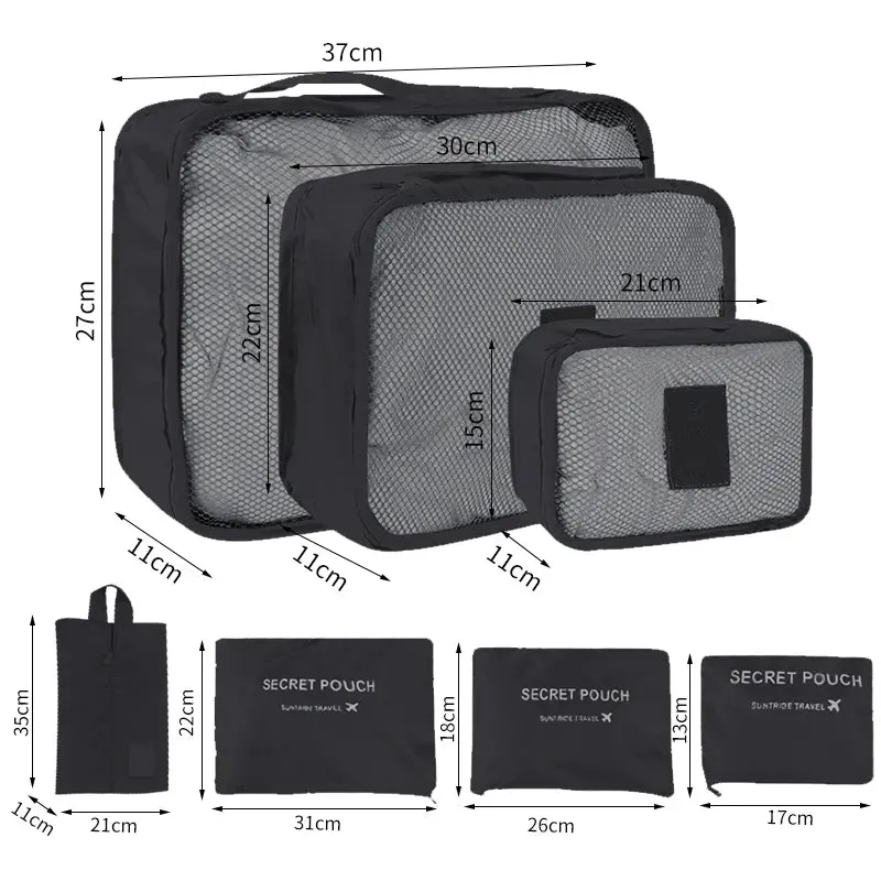GOEDM FestiPak Organizer Set 8Pcs