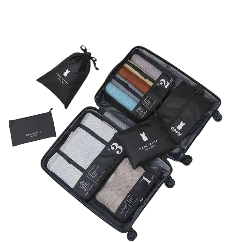 GOEDM FestPak Organizer Set 7pcs (BLK)