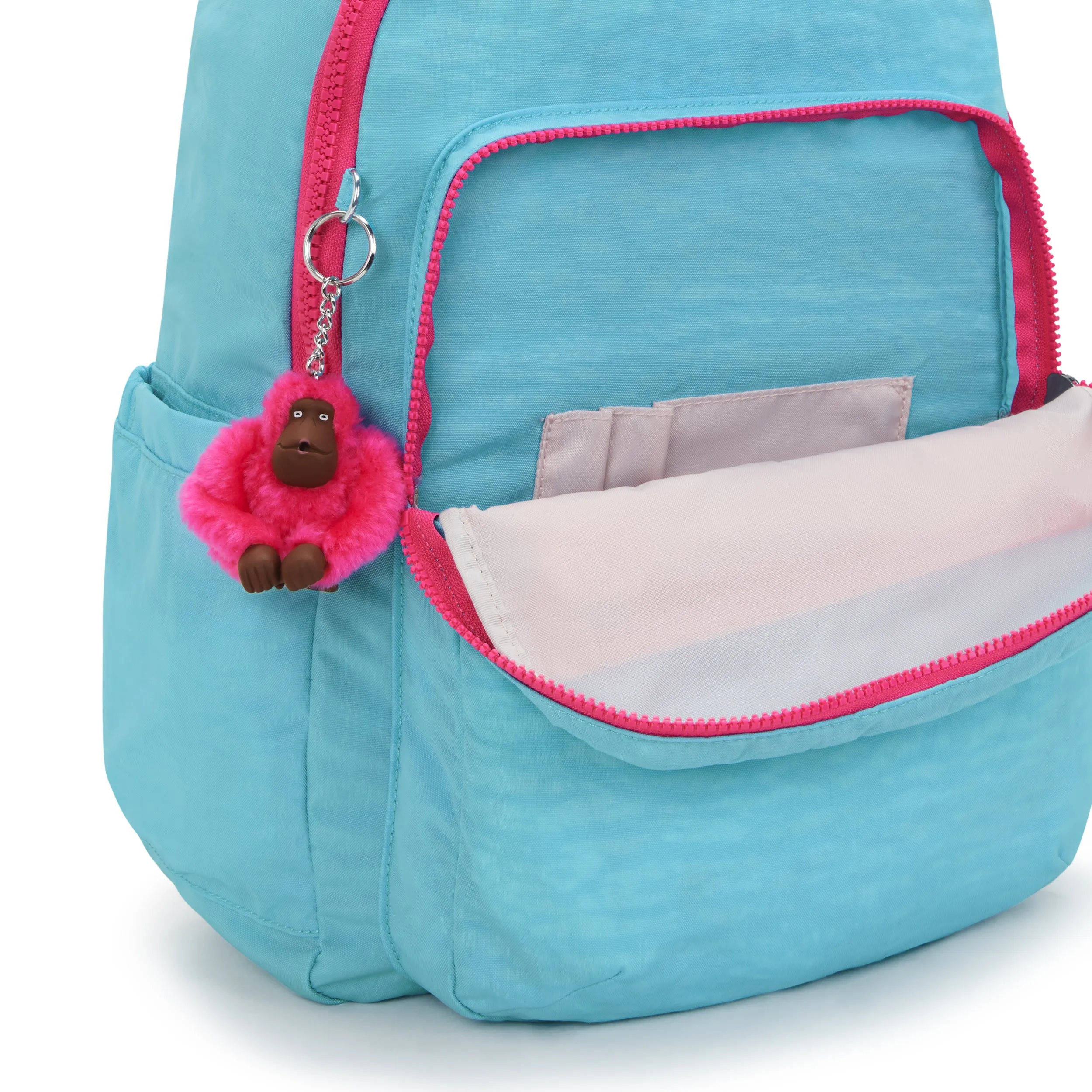 Kipling Seoul Large 15" Laptop Backpack - Blue Sea Combo