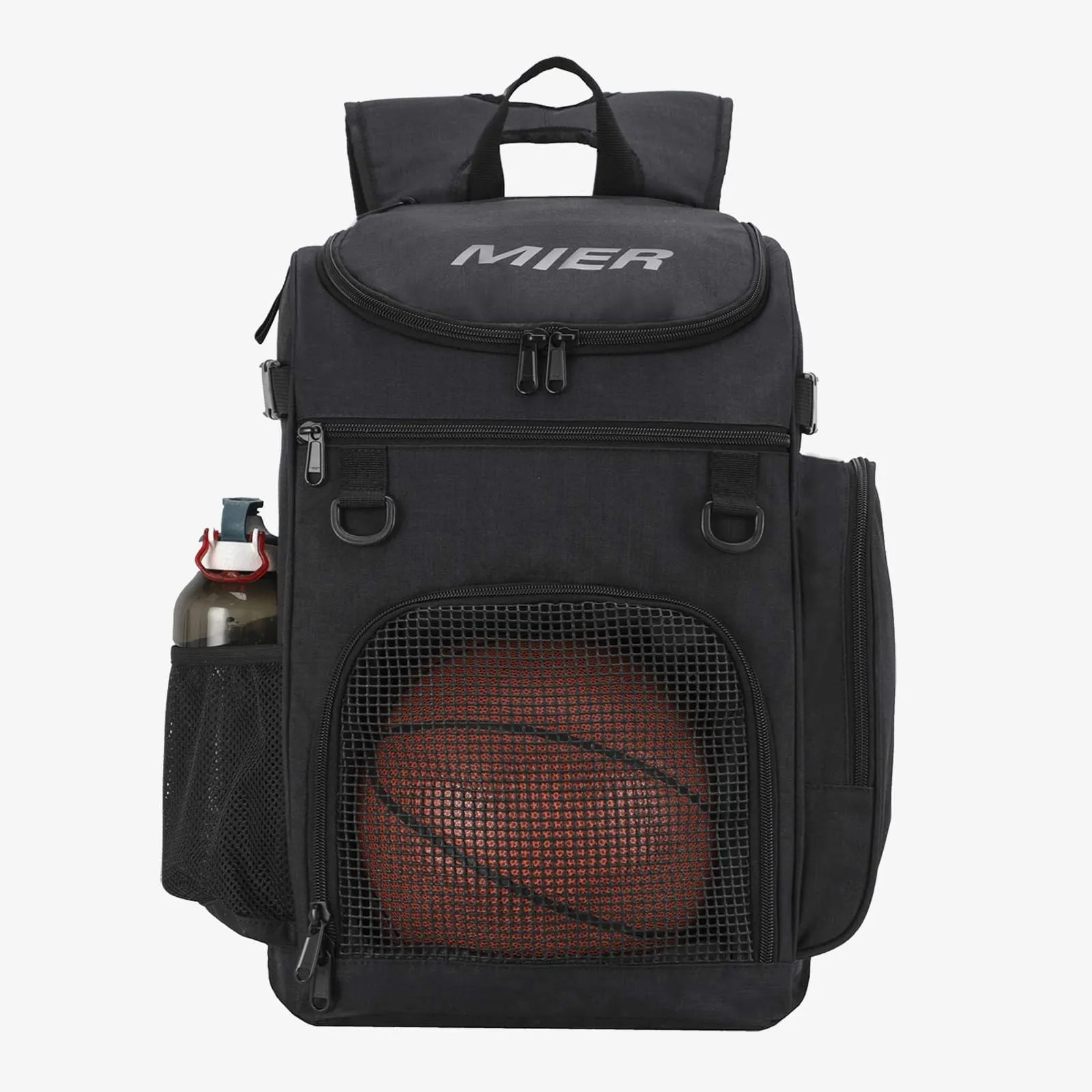 Large Basketball Backpack Sports Bag with Ball Compartment