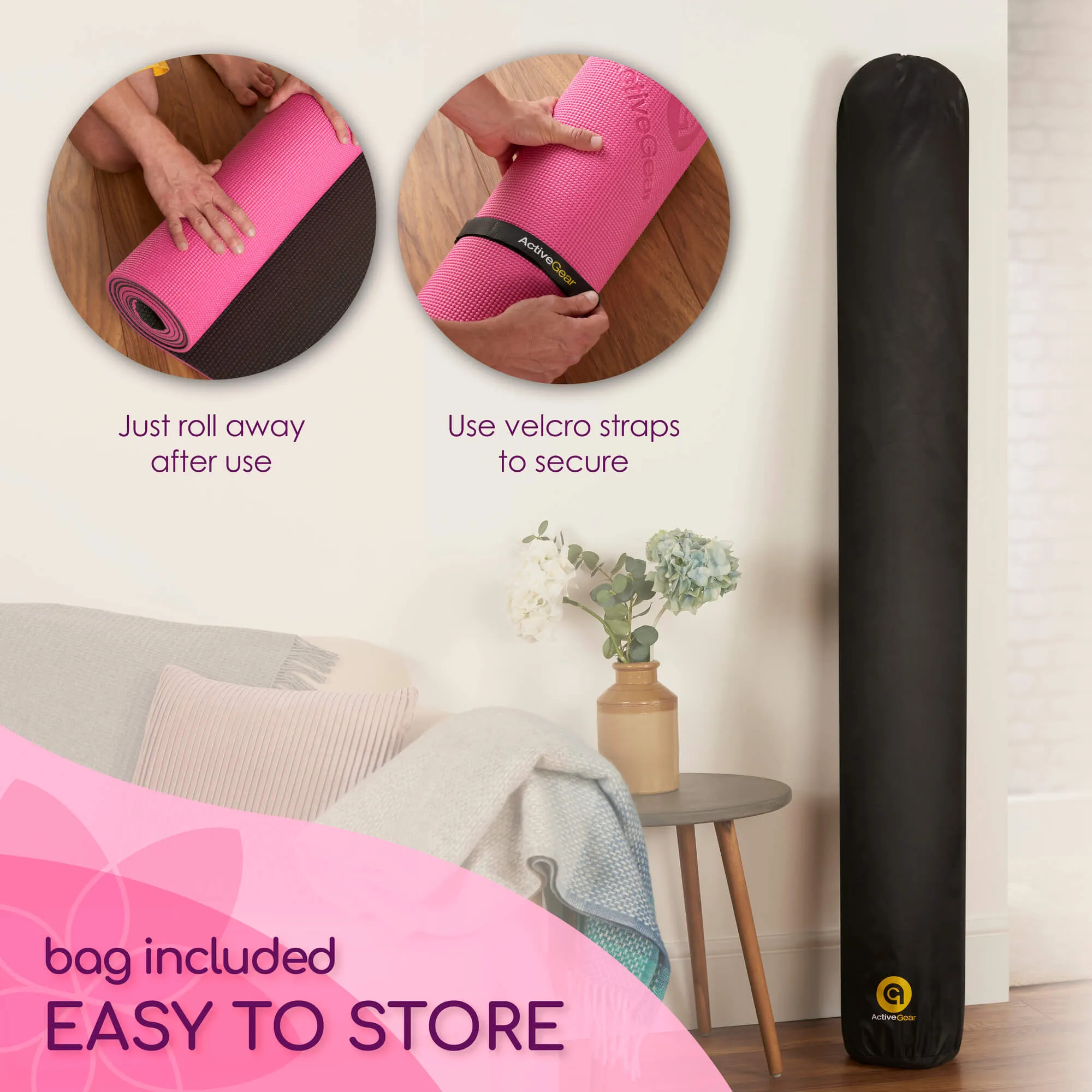Large Yoga Mats for Acroyoga and Home Gym