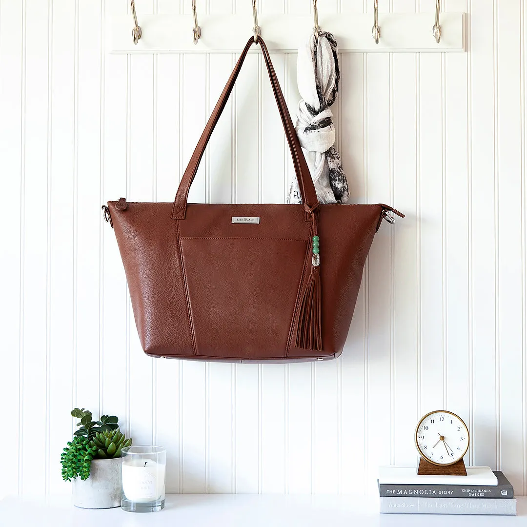 Lorie Convertible Tote (Leather)