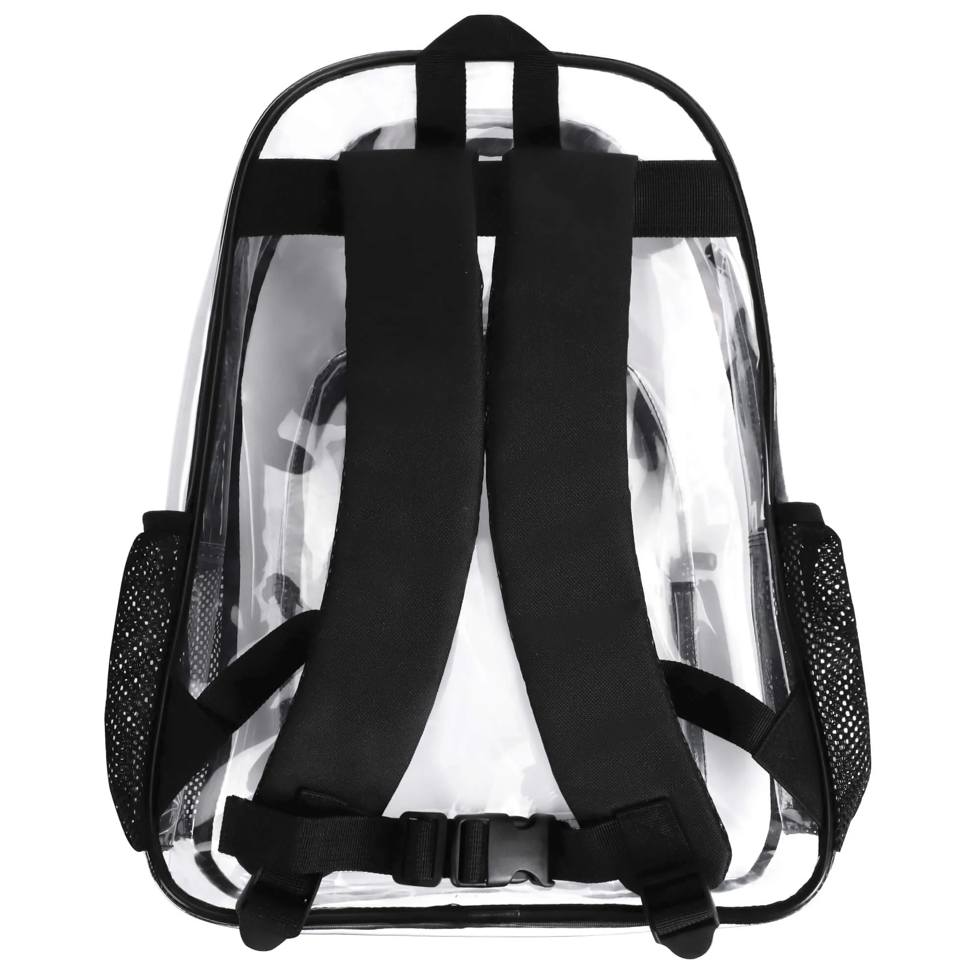 LUCAS PVC See Through Transparent Clear School Backpack