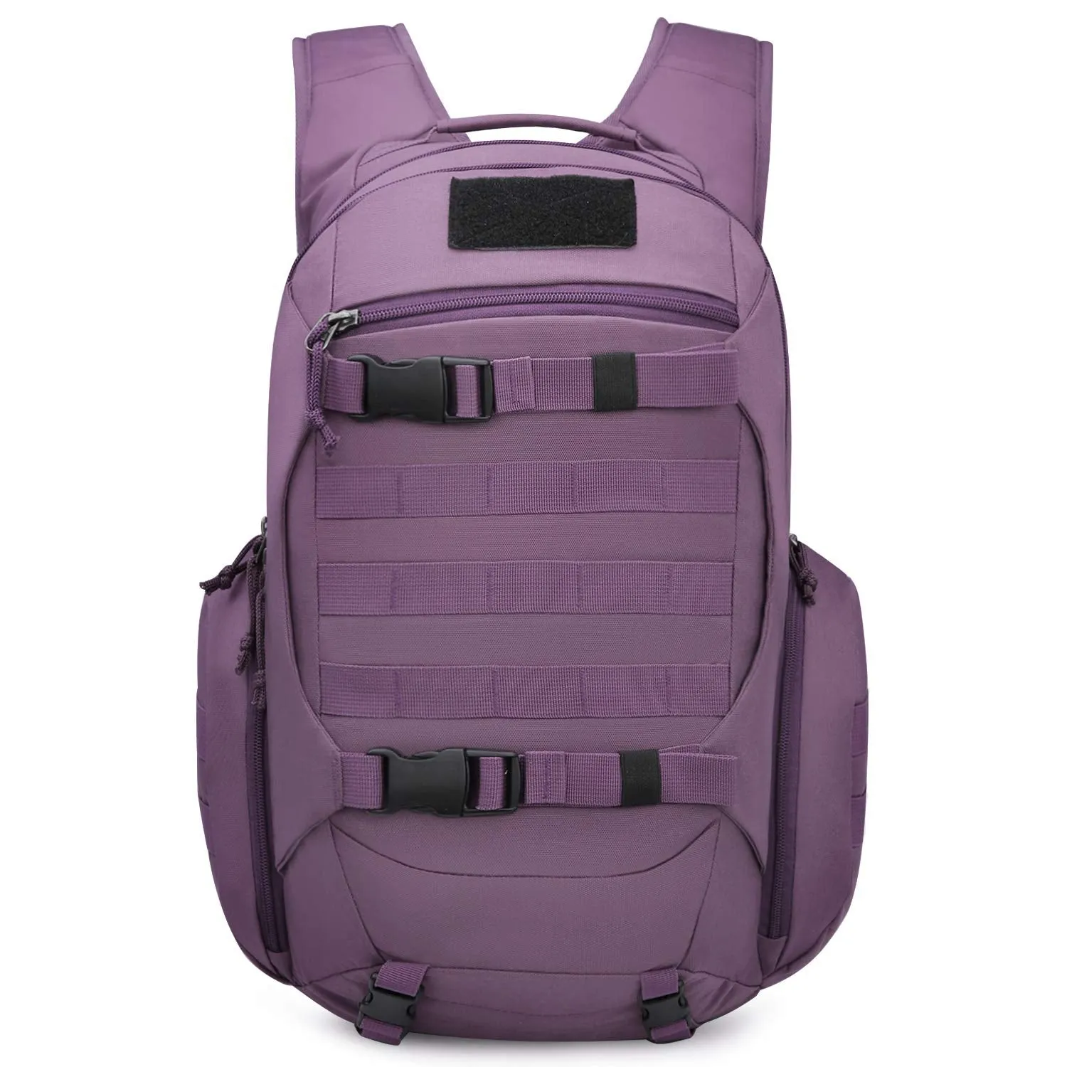 Mardingtop 28L Tactical Backpacks Molle Hiking daypacks for Camping Hiking Military Traveling 28L-Purple