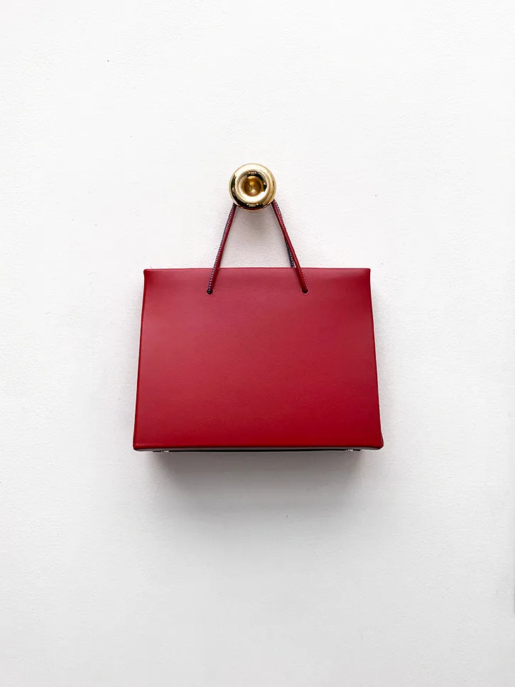 Medea Hanna Prima Bag, Dark Red