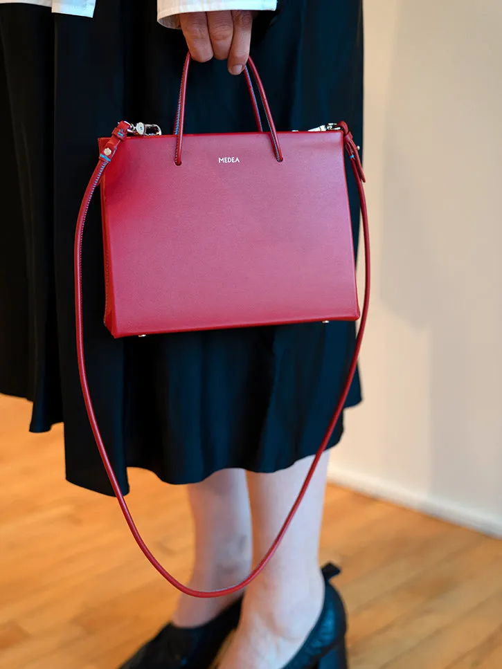 Medea Hanna Prima Bag, Dark Red