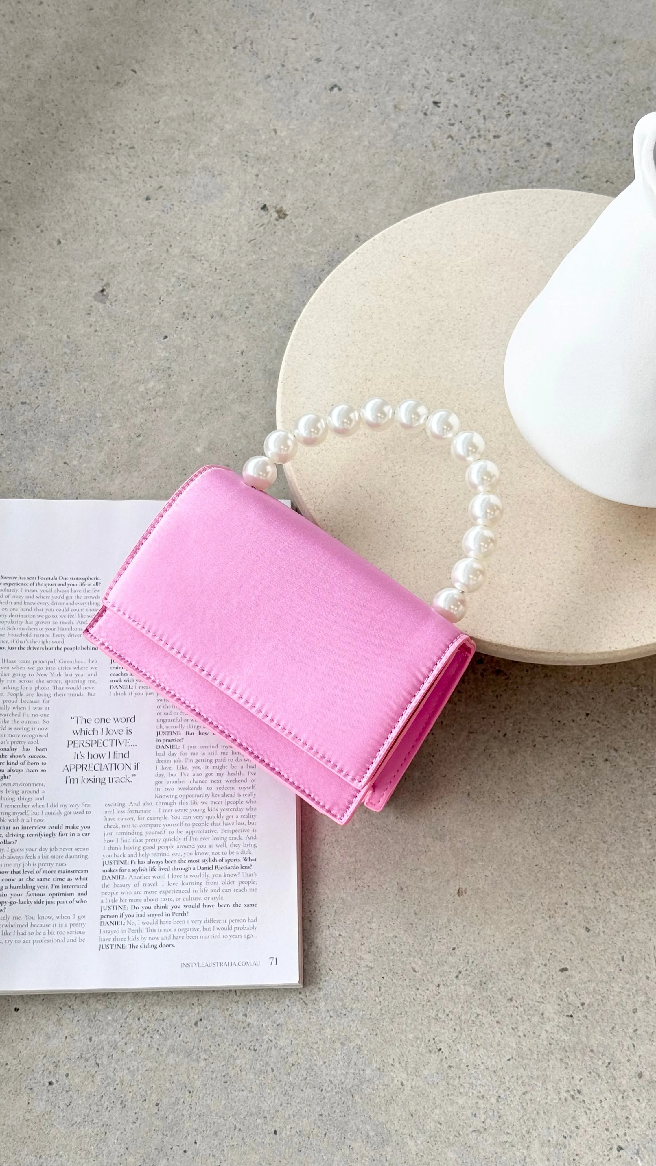 Melanie Top Handle Bag - Candy