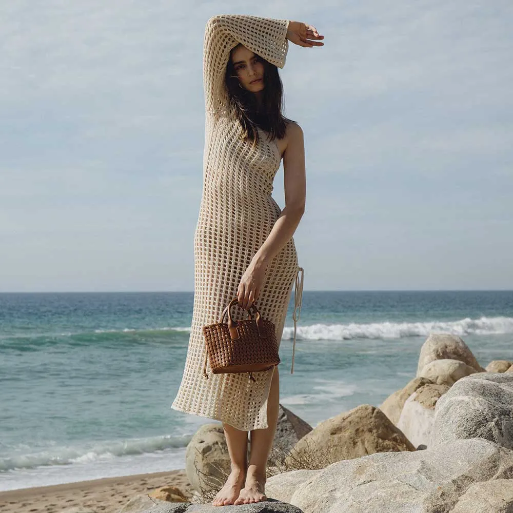 Melie Bianco Chloe Mini Tote Tan