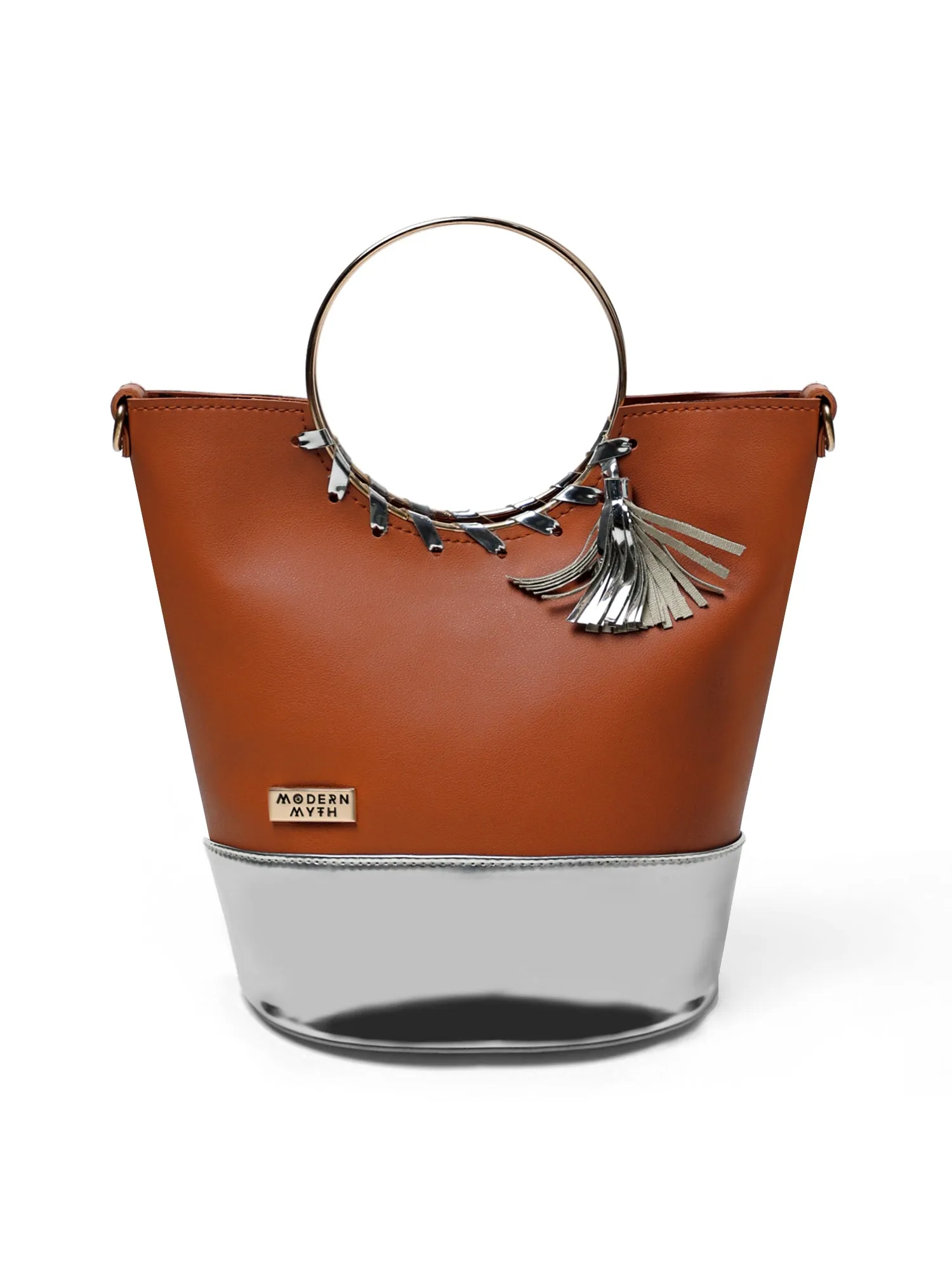Modern Myth Brown O Ring Bucket Bag