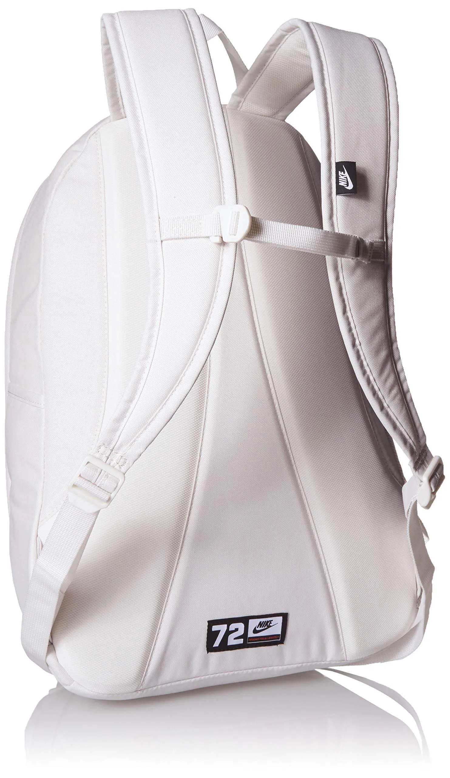 Nike Hayward 2.0 Backpack, Nike Backpack for Women and Men with Polyester Shell & Adjustable Straps, Phantom/Bright Crimson/Phantom