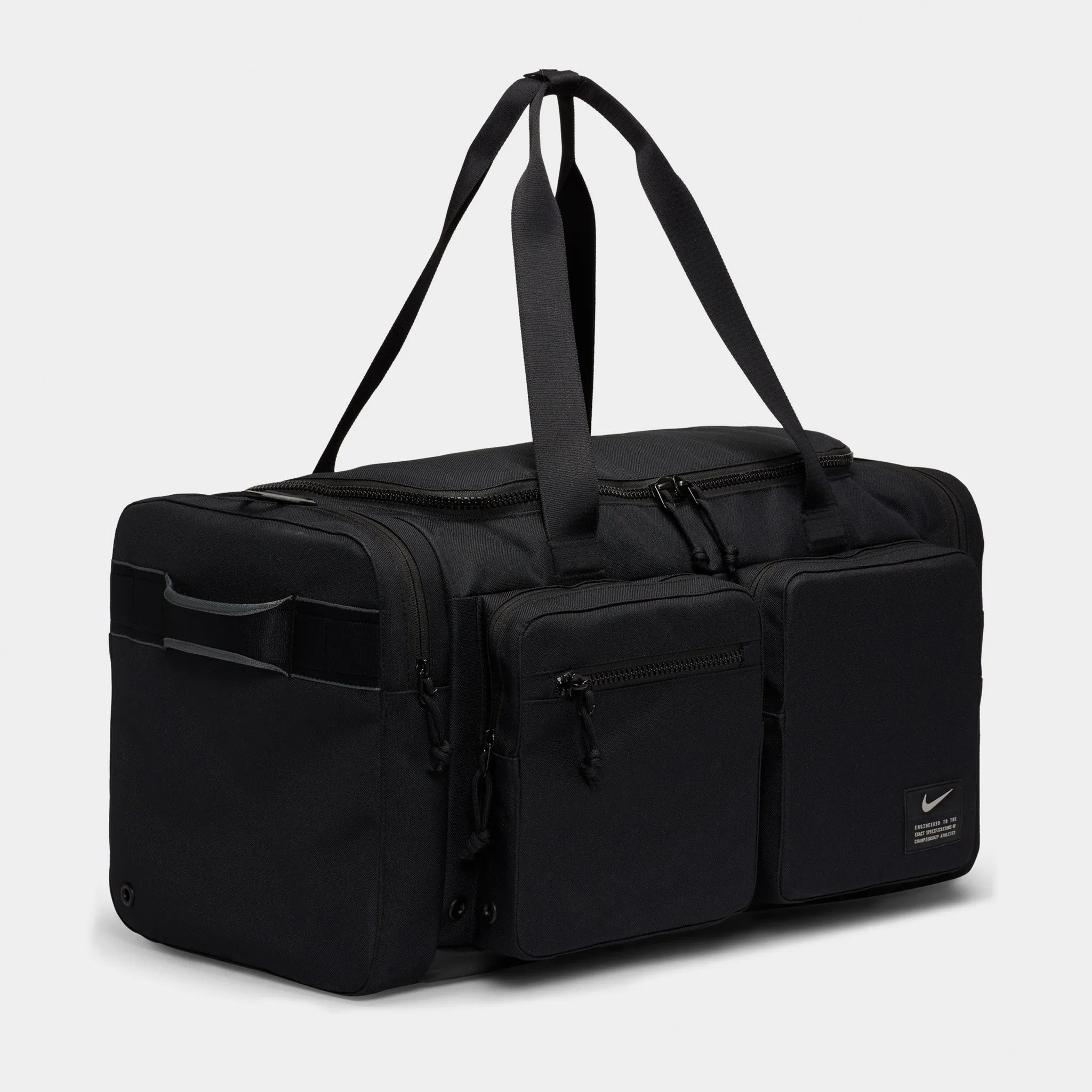 Nike Utility Power Training Duffel Bag Black / Black - Enigma Stone