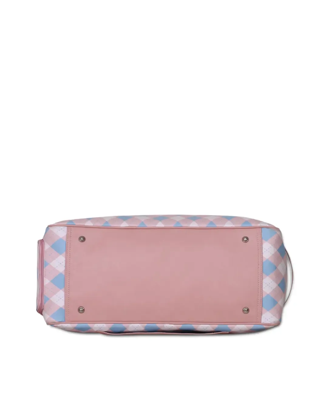 Pink British-check Weekender - The Weekend Travel Bag