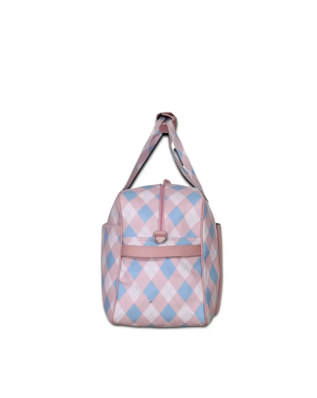 Pink British-check Weekender - The Weekend Travel Bag