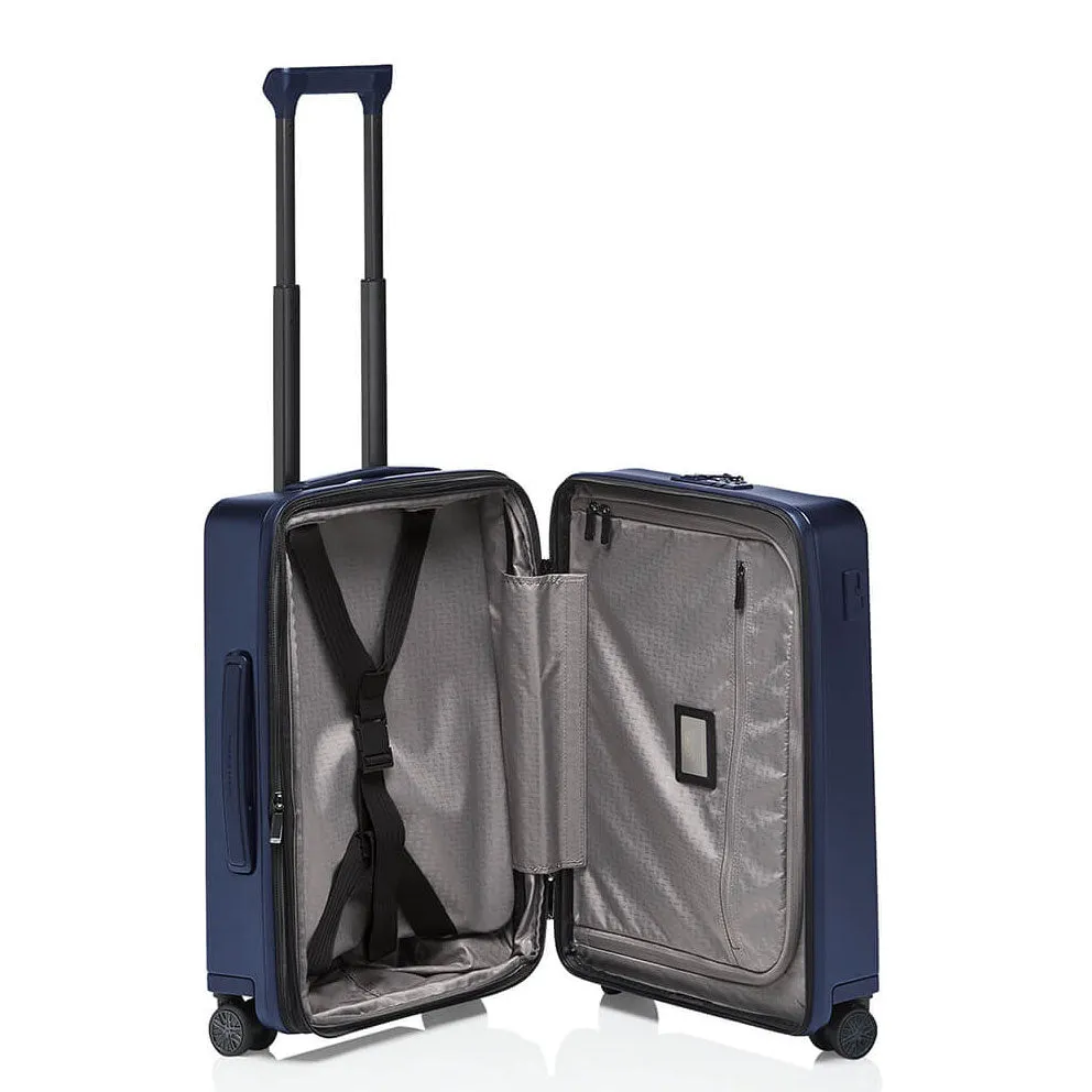 Porsche Design Roadster Hardside 21" Spinner Expandable - Matte Dark Blue