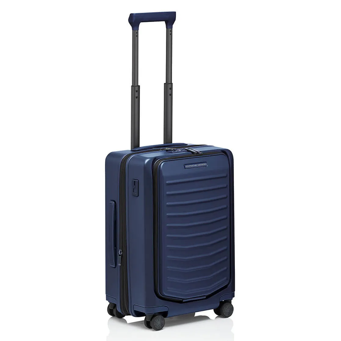 Porsche Design Roadster Hardside 21" Spinner Expandable - Matte Dark Blue
