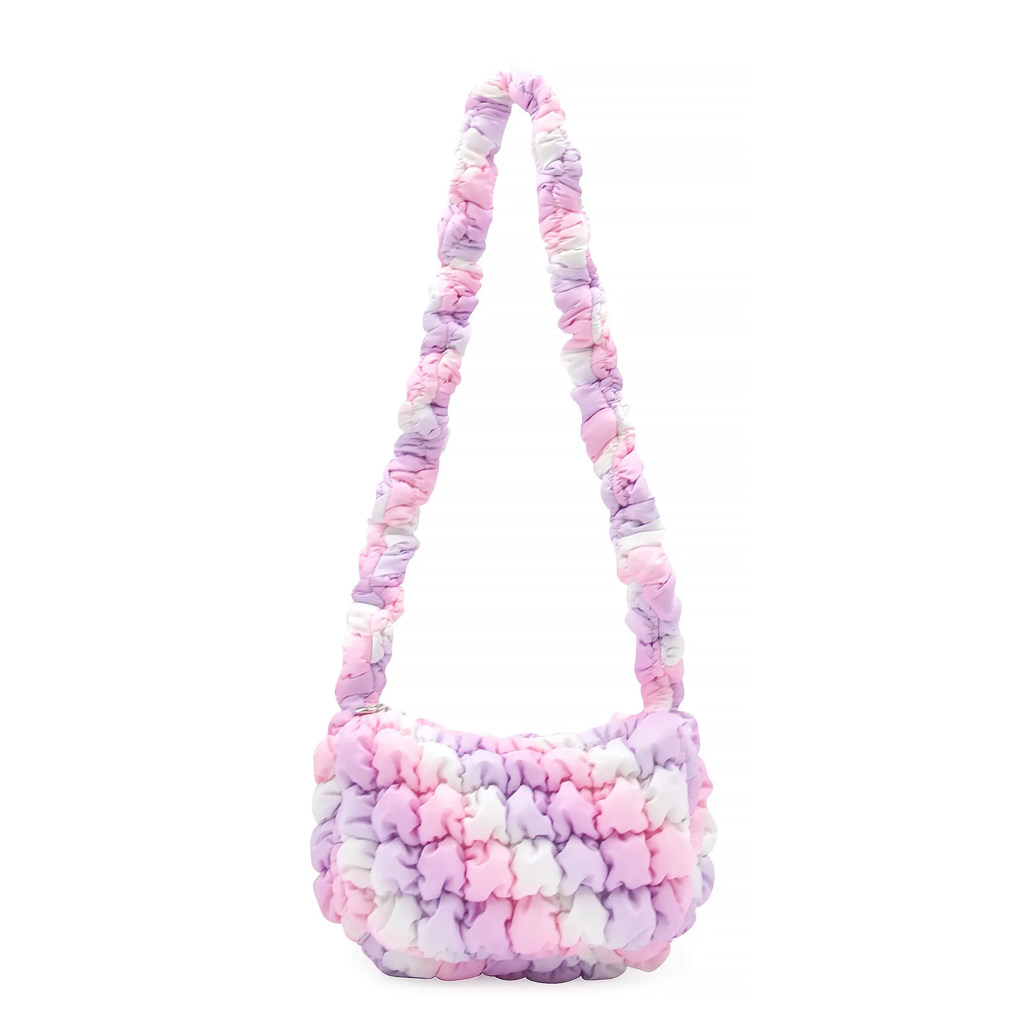 Quilted Scrunchies Mini Sling Bag