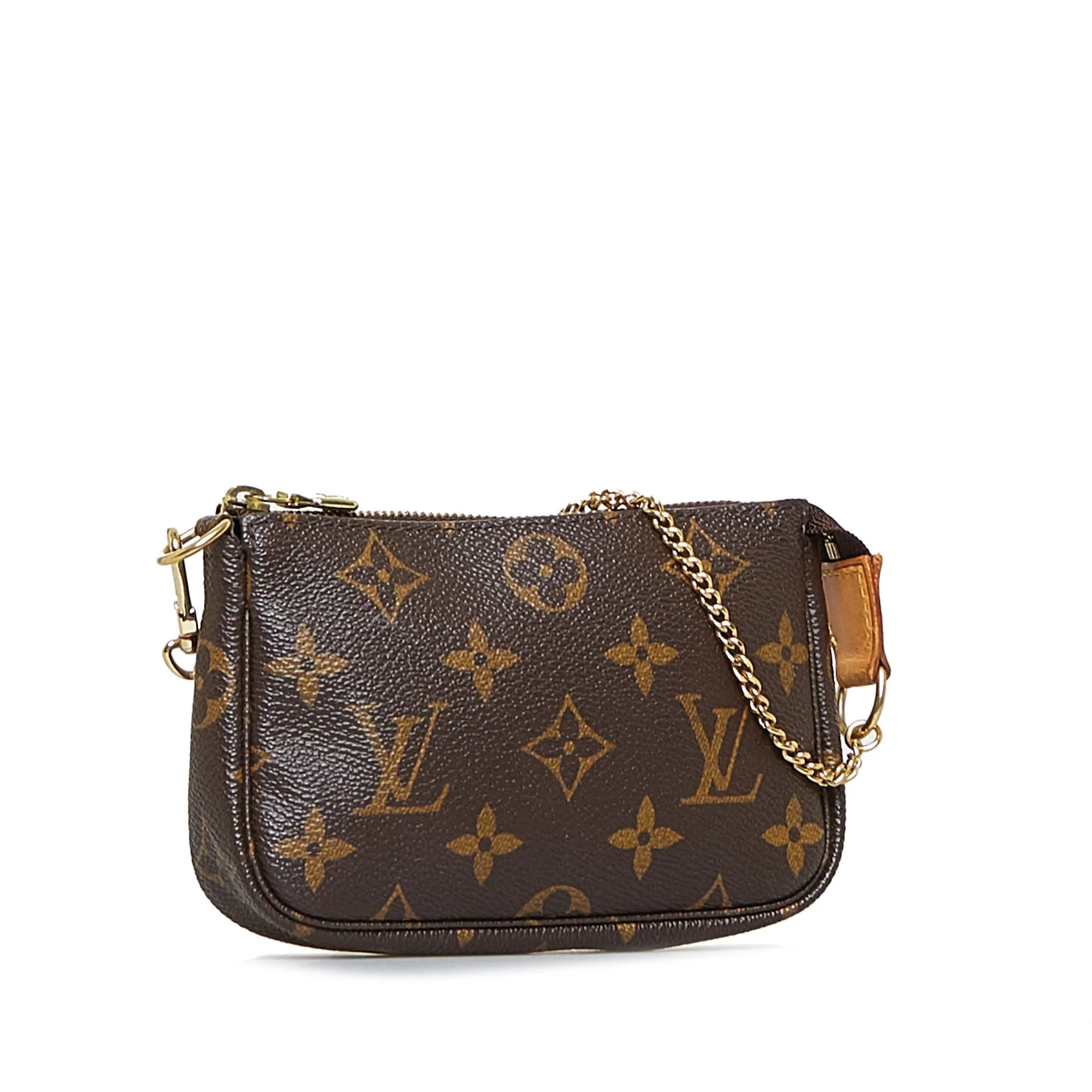 Sale Trendy Inspired Louis Vuitton Pochette Accessoires Mini Monogram Canvas