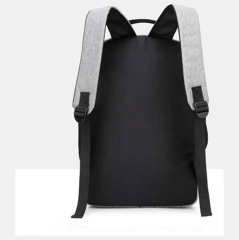 Smart Waterproof Black Sports Backpack