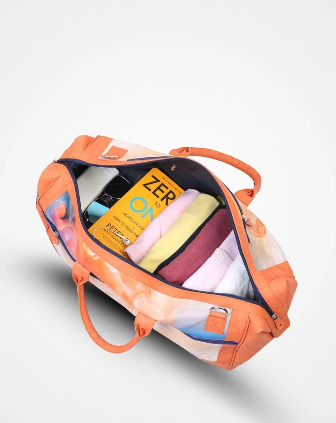 The Orange Wave Weekender - Weekend Travel bag