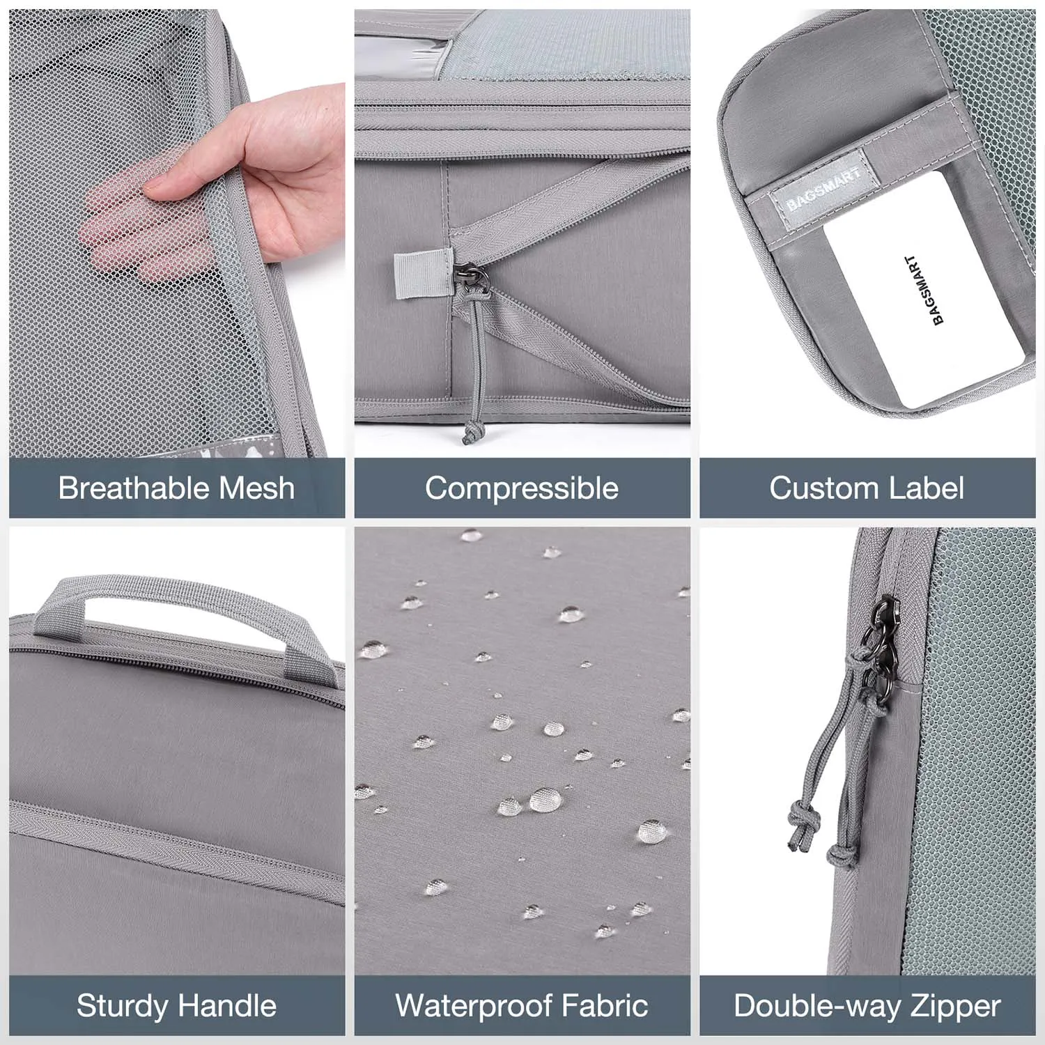 Travel Compression Packing Cubes