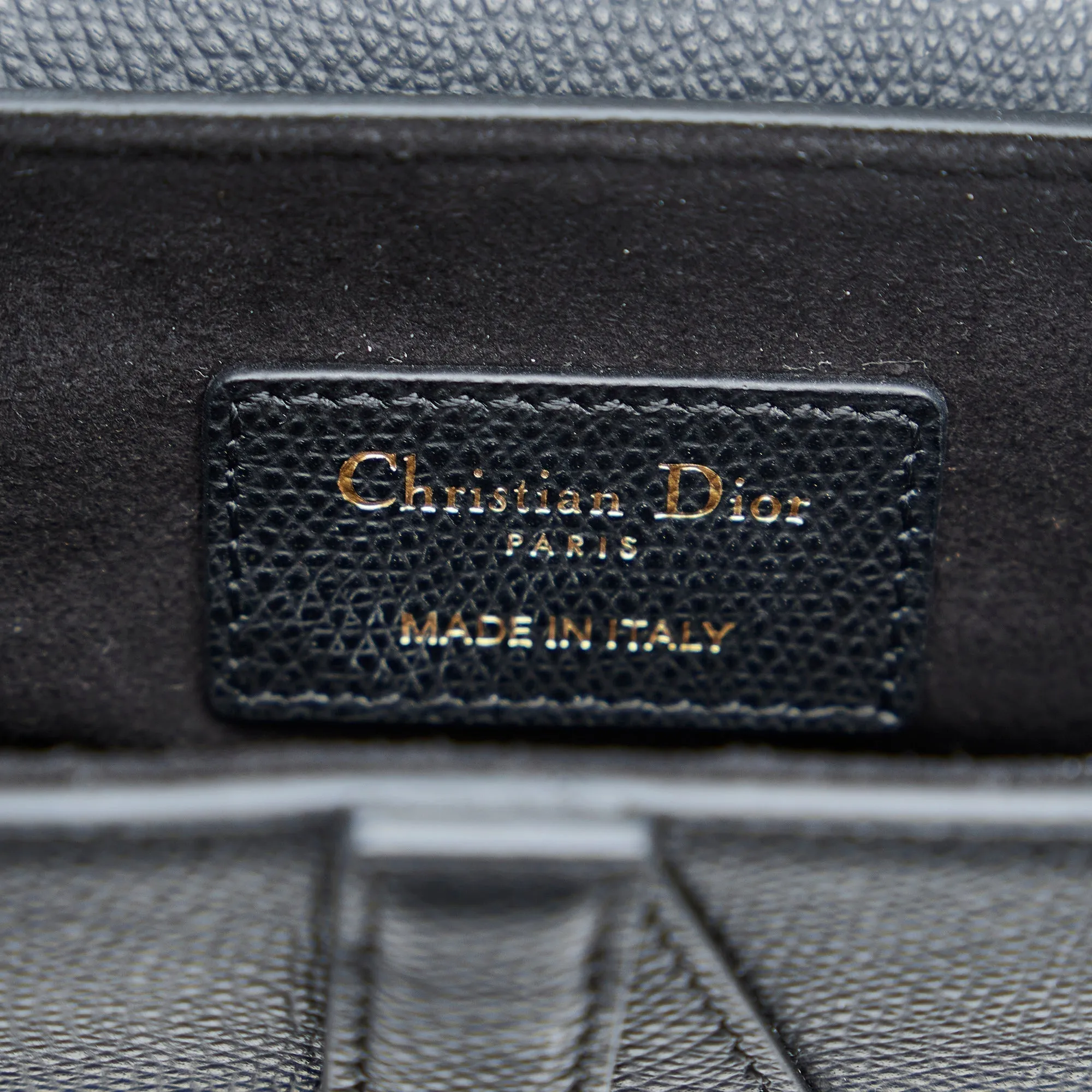 Trendy Inspired Dior Saddle Bag Mini Black Calfskin