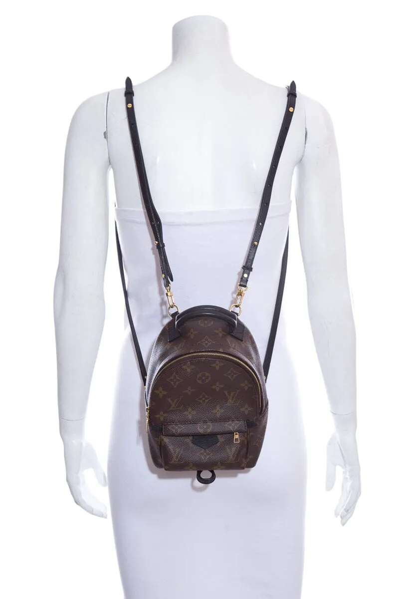 Trendy Inspired Louis Vuitton 2022 "mini Palm Springs" Monogram Backpack