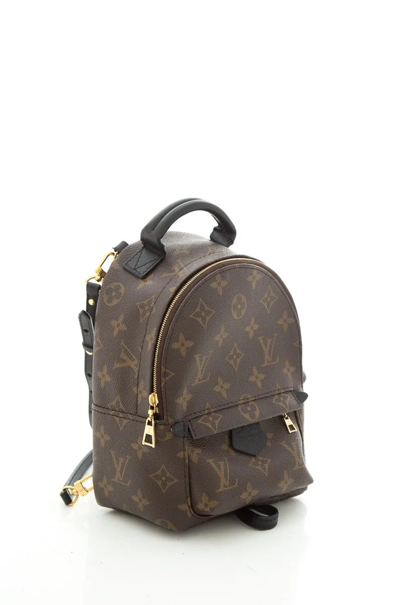 Trendy Inspired Louis Vuitton 2022 "mini Palm Springs" Monogram Backpack