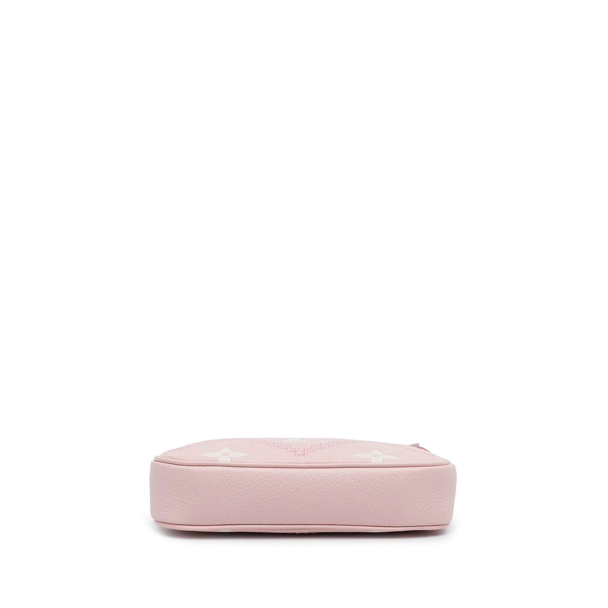 Trendy Inspired Louis Vuitton Broderies Pochette Accessoires Mini Pink Giant Monogram Empreinte