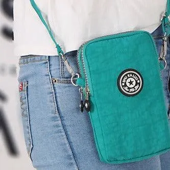 Trendy mini sports wallet bag