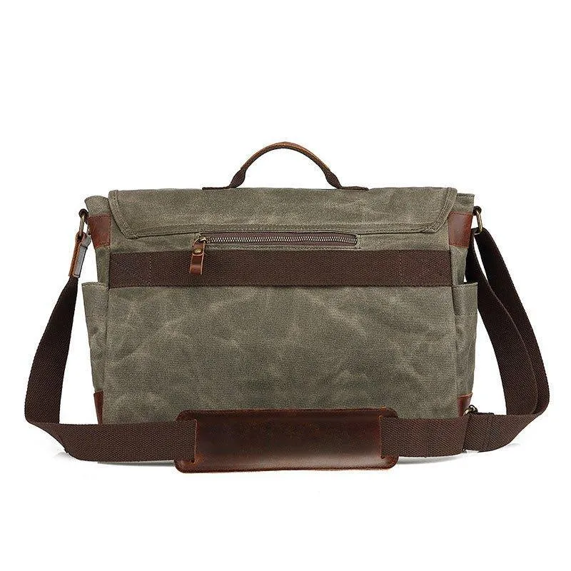 Woosir Mens Work Bag Messenger Fit Laptop 15.6"