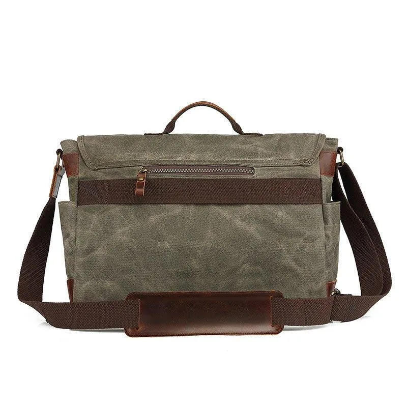 Woosir Mens Work Bag Messenger Fit Laptop 15.6"