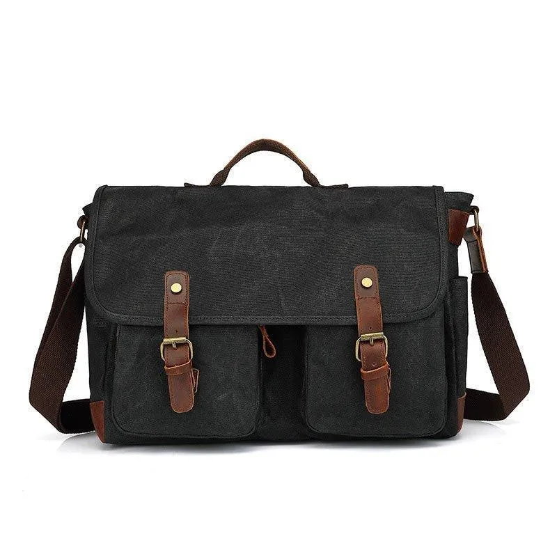 Woosir Mens Work Bag Messenger Fit Laptop 15.6"