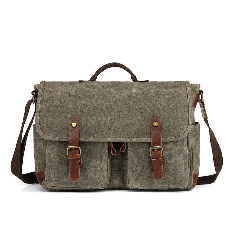 Woosir Mens Work Bag Messenger Fit Laptop 15.6"